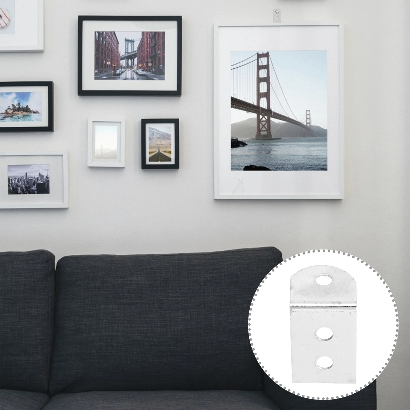 100pcs L Shaped Corner Brace Metal Frame Bracket Fastener For Photo Frame Wall Mounting Heavy Duty Lightweight Durable Corrosion
100pcs L Shaped Corner Brace Metal Frame Bracket Fastener For Photo Frame Wall Mounting Heavy Duty Lightweight Durable Corrosion