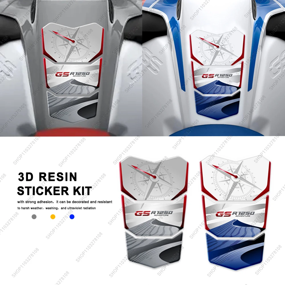 For R 1250 GS Adventure 2018-2022 Limited Edition New 3D Epoxy Resin sticker kit Motorcycle Fuel Tank Pad Protection Sticker
For R 1250 GS Adventure 2018-2022 Limited Edition New 3D Epoxy Resin sticker kit Motorcycle Fuel Tank Pad Protection Sticker