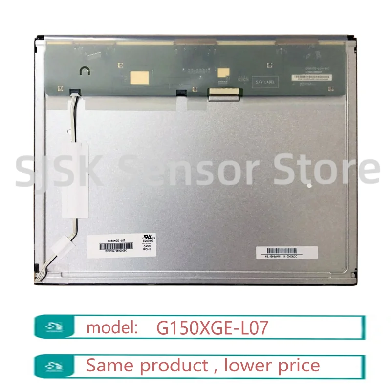 Test OK G150XGE-L07 15 Inch XGA 1024×768 TFT LCD Screen 350cd/m² LVDS Wide Temp Industrial Display Replacement
Test OK G150XGE-L07 15 Inch XGA 1024×768 TFT LCD Screen 350cd/m² LVDS Wide Temp Industrial Display Replacement