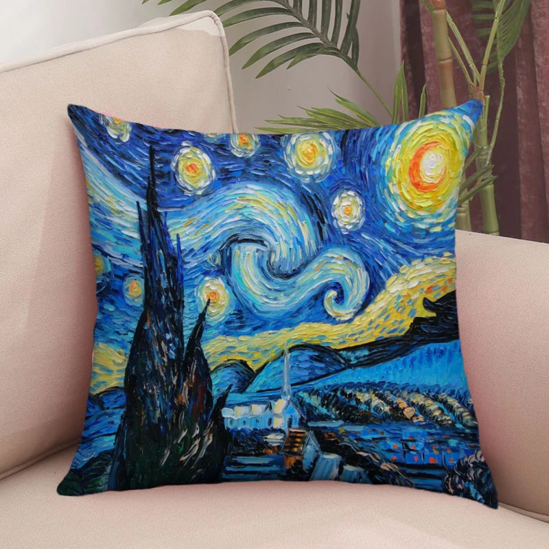 Van Gogh Cushion Cover for Ornamental Pillow Decorative Pillowcase Throw Pillows Cover Room Decor Decorative Cushions Sofa 45x45
Van Gogh Cushion Cover for Ornamental Pillow Decorative Pillowcase Throw Pillows Cover Room Decor Decorative Cushions Sofa 45x45