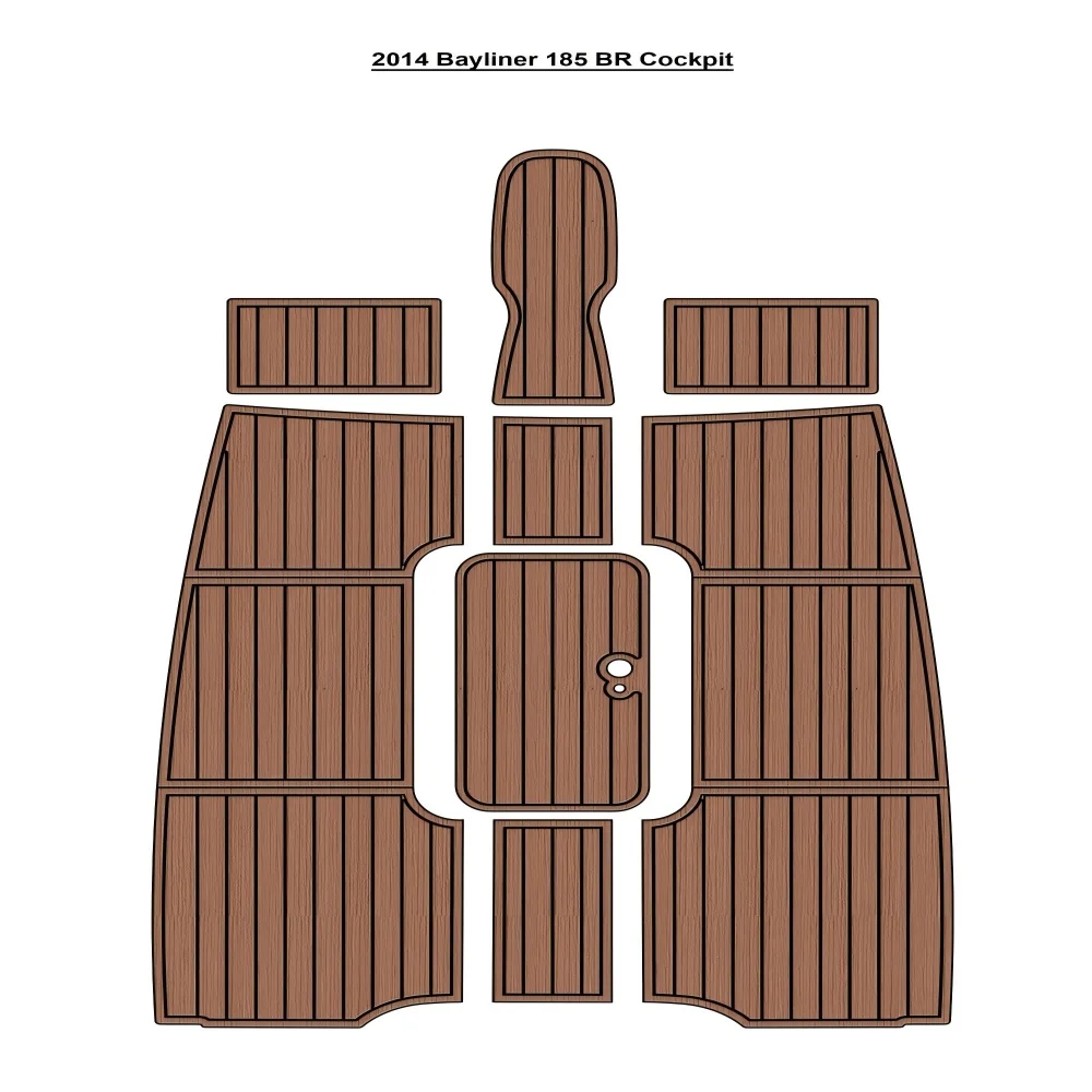2014 Bayliner 185 BR Кокпит Boat EVA Foam Faux Teak Deck Коврик для пола Pad Seadek MarineMat Gatorstep Style Самоклеящийся
2014 Bayliner 185 BR Кокпит Boat EVA Foam Faux Teak Deck Коврик для пола Pad Seadek MarineMat Gatorstep Style Самоклеящийся