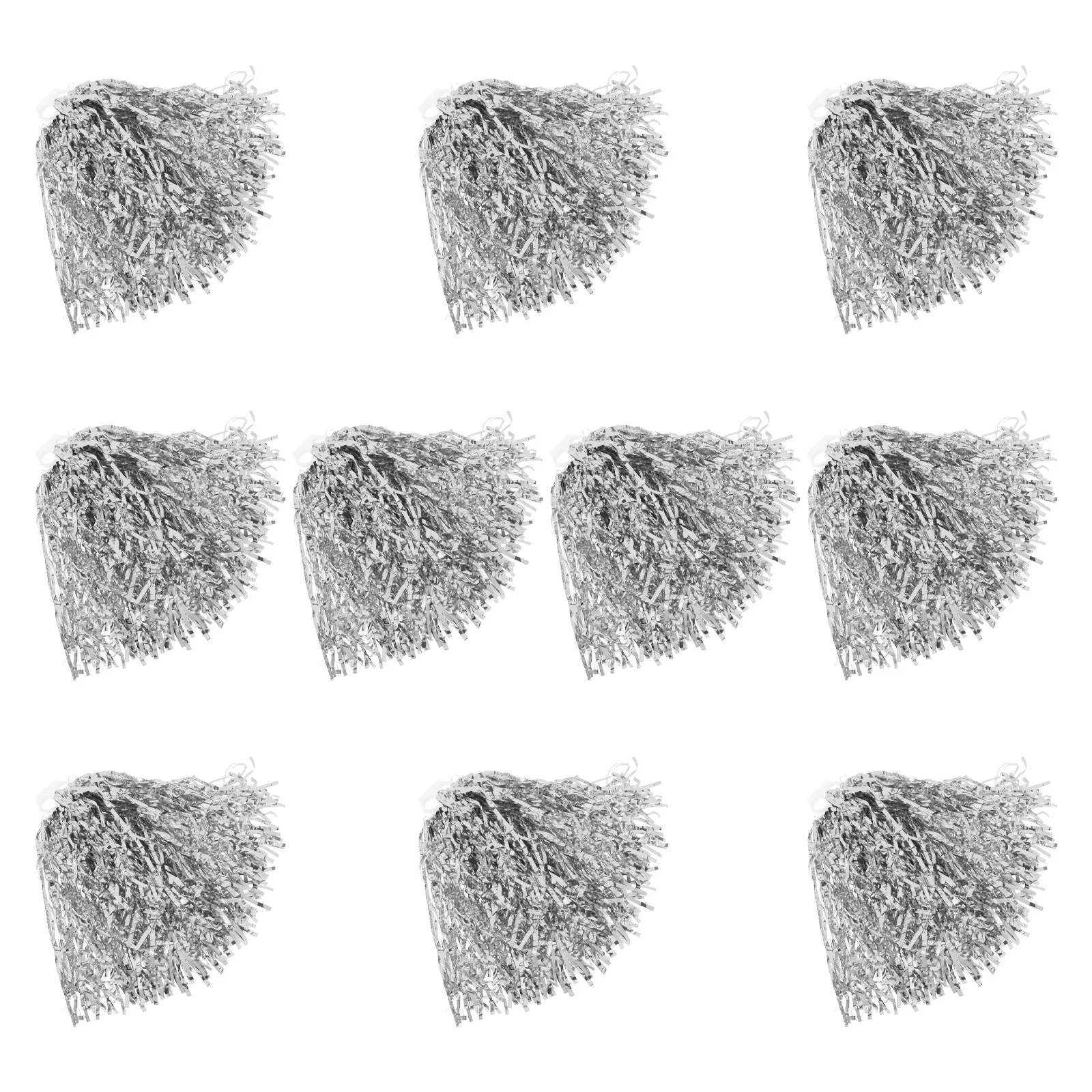 10pcs Cheerleading Pom Poms Bright Durable Handheld For Dance Spirit Reusable Cheering Props
10pcs Cheerleading Pom Poms Bright Durable Handheld For Dance Spirit Reusable Cheering Props