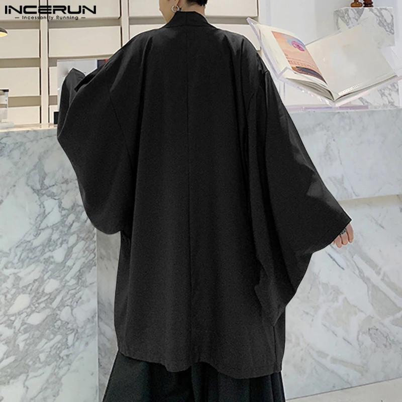 INCERUN Men Trench Solid Color Loose Long Sleeve Open Stitch Male Cardigan Coats Streetwear Autumn 2025 Fashion Outerwear Men
INCERUN Men Trench Solid Color Loose Long Sleeve Open Stitch Male Cardigan Coats Streetwear Autumn 2025 Fashion Outerwear Men