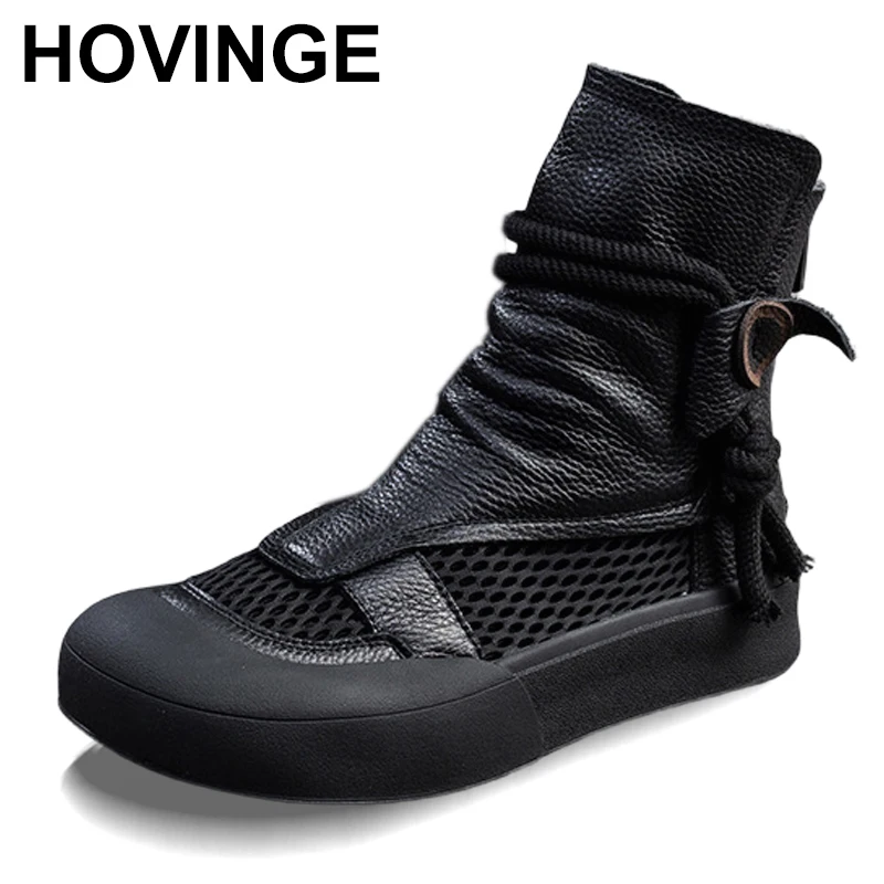 Fashion Women Cool Boots 2024 Summer Genuine Leather Mesh Breathable Flat Ankle Boots For Women Casual Roman Shoes Retro
Fashion Women Cool Boots 2024 Summer Genuine Leather Mesh Breathable Flat Ankle Boots For Women Casual Roman Shoes Retro