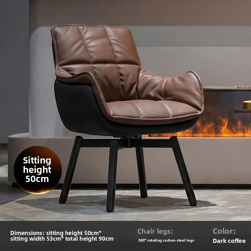 360° Swivel High Rebound Sponge Light Luxury Dining Chair Height Adjustable Office Desk Seat Home Executive Leisure Comfort
360° Swivel High Rebound Sponge Light Luxury Dining Chair Height Adjustable Office Desk Seat Home Executive Leisure Comfort