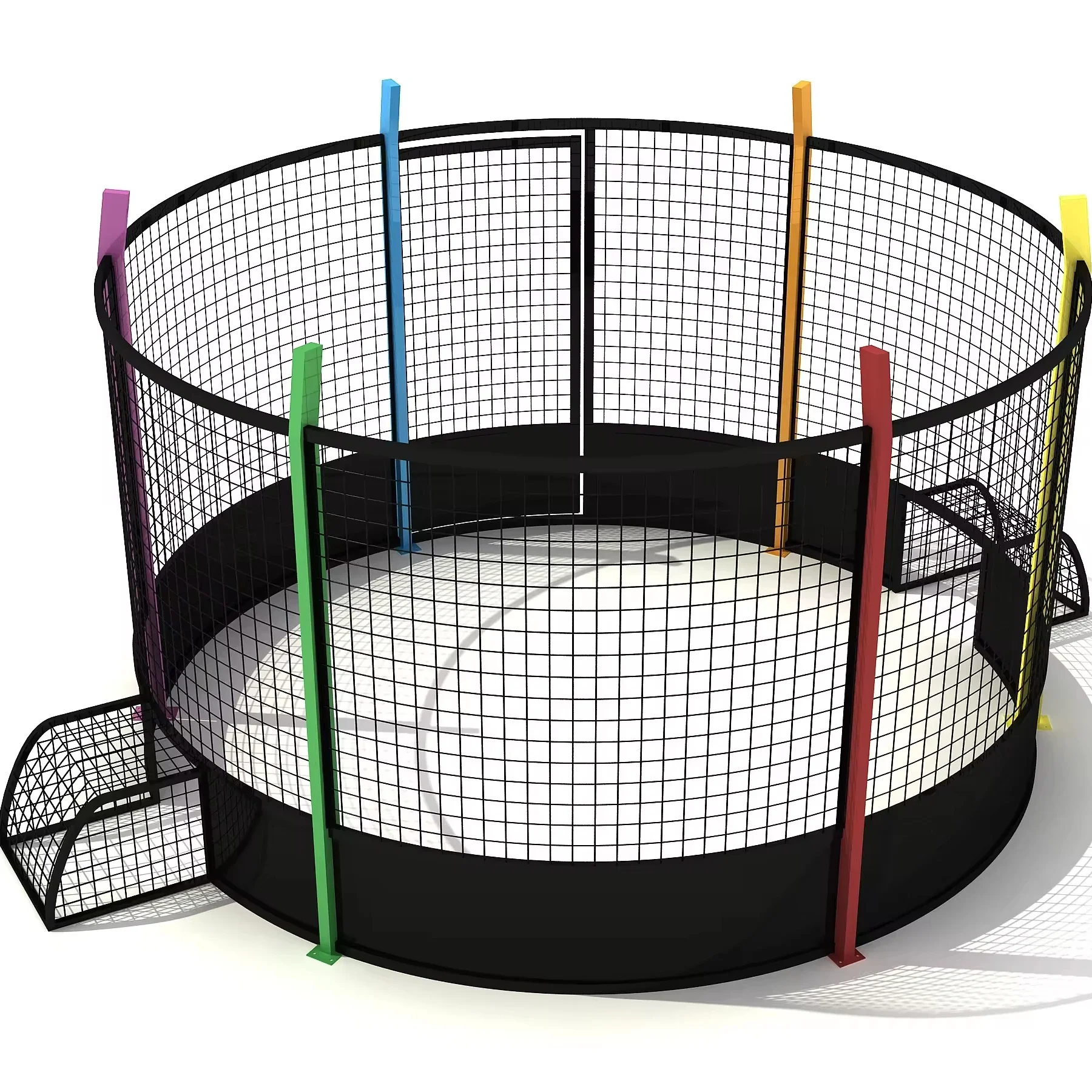 Popular Sport Street Soccer Cage Football Basketball Training Small Round Soccer Cage
Popular Sport Street Soccer Cage Football Basketball Training Small Round Soccer Cage