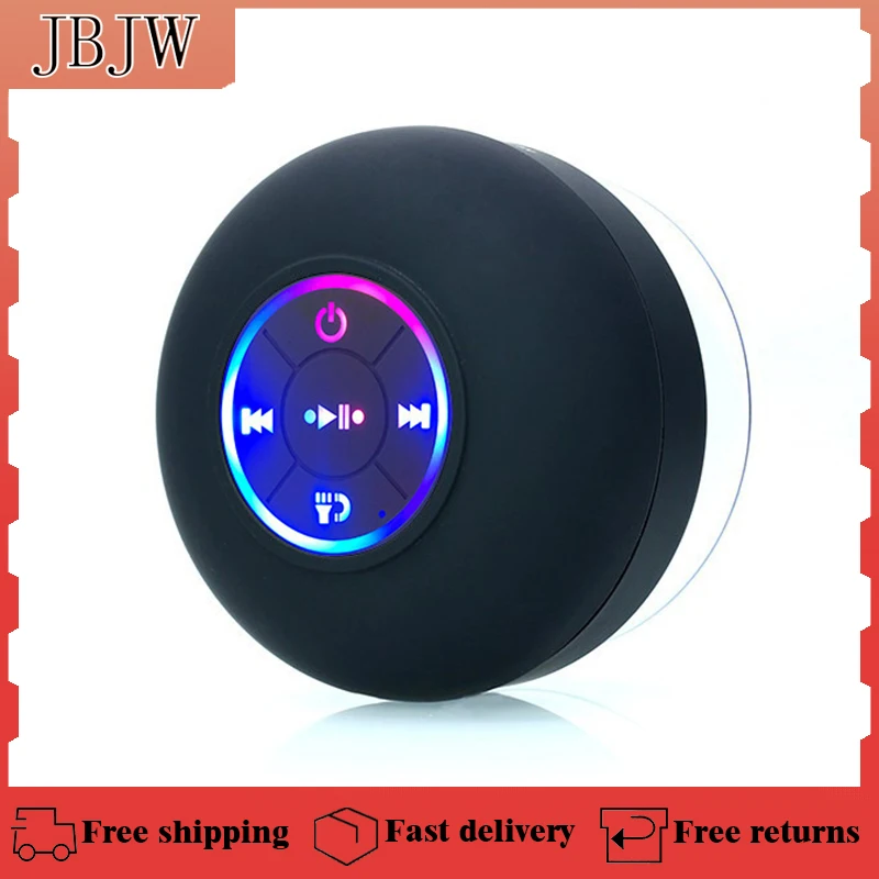 JBJW Mini Waterproof Bluetooth Speaker LED Light Powerful Suction Cup Bathroom HD Call TWS 3D Surround Stereo Portable Subwoofer
JBJW Mini Waterproof Bluetooth Speaker LED Light Powerful Suction Cup Bathroom HD Call TWS 3D Surround Stereo Portable Subwoofer
