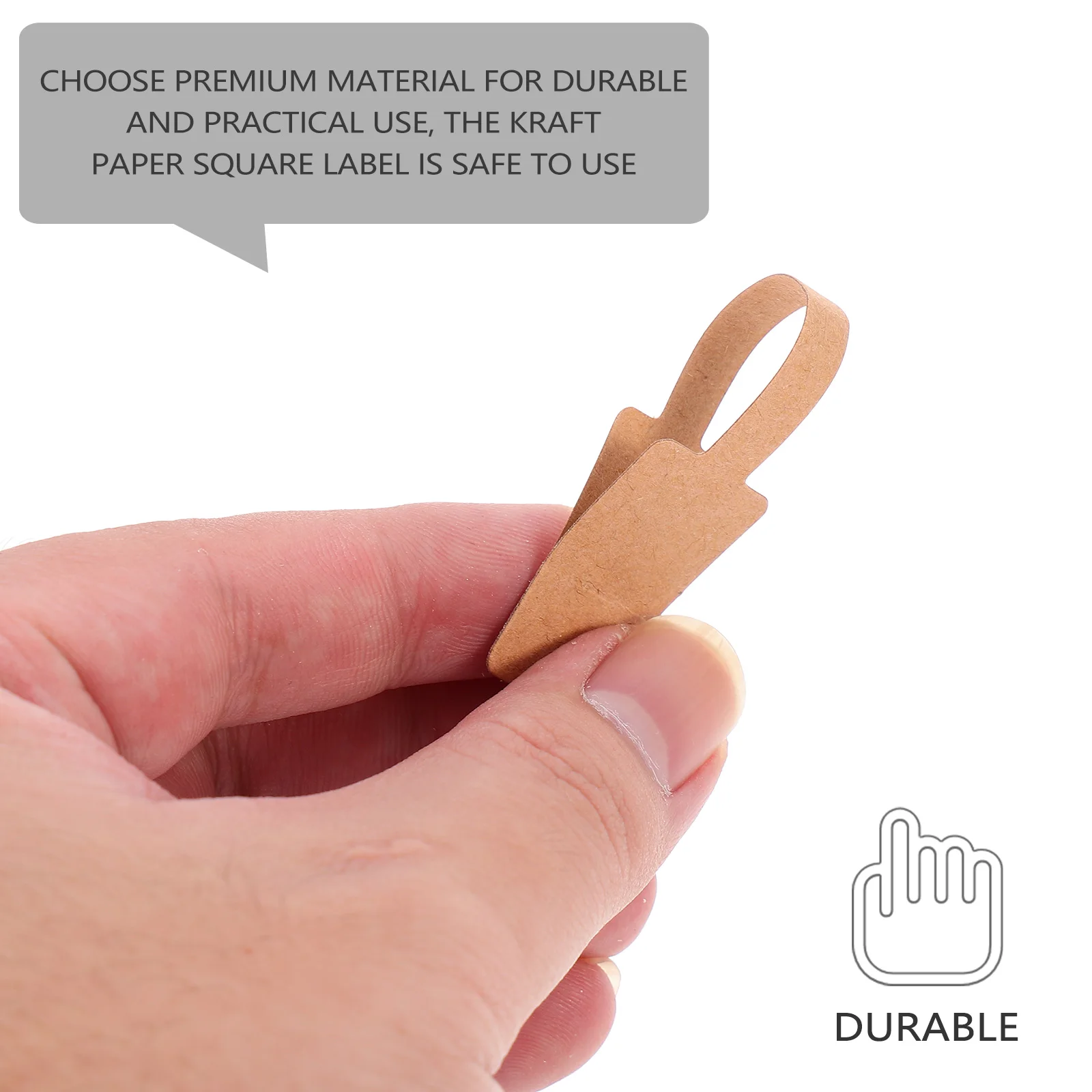 200 Pcs Kraft Paper Jewelry Tags Square Stickers Ring Necklace Labels for Pricing Tabs Handwriting Blank Price Tags
200 Pcs Kraft Paper Jewelry Tags Square Stickers Ring Necklace Labels for Pricing Tabs Handwriting Blank Price Tags