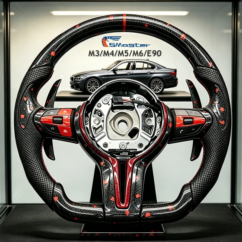 Модифицированный красный руль M Sport из кованого карбона для F10 F01 F06 F07 F11 F12 F15 F20 F22 F30 F34 F36 F80 M3 F82 M4 F90 M5
Модифицированный красный руль M Sport из кованого карбона для F10 F01 F06 F07 F11 F12 F15 F20 F22 F30 F34 F36 F80 M3 F82 M4 F90 M5