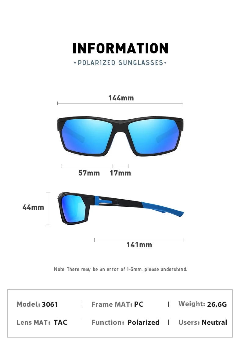 Sportowe okulary przeciwsłoneczne dla krótkowzrocznych z soczewkami przeciwdziałającymi odblaskom 27 Sb9501d1900644f15895d7e4dd864f899W
