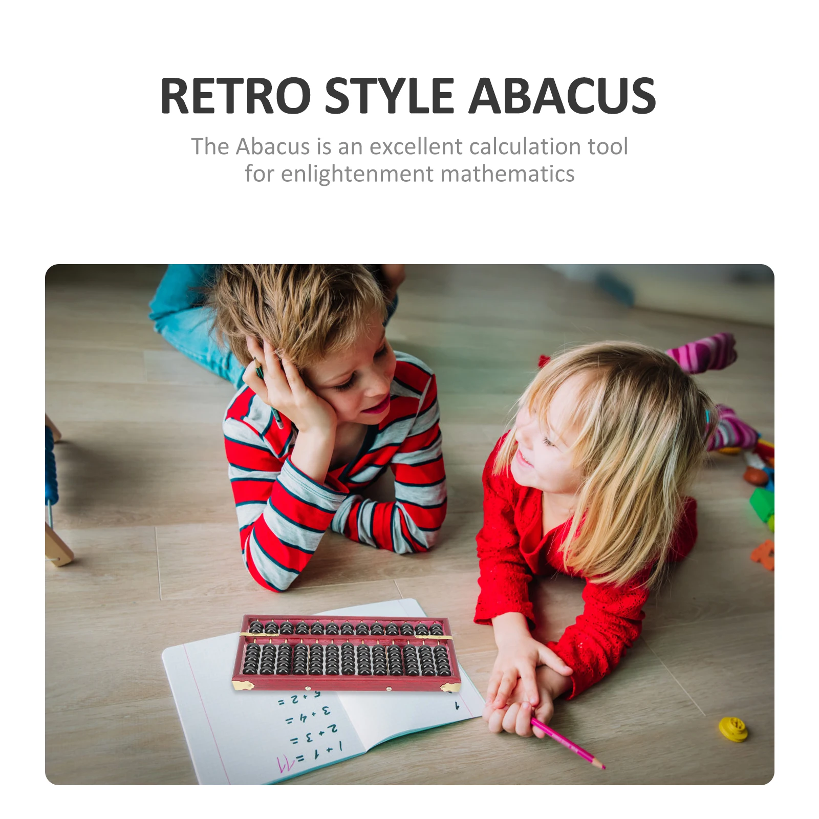 Retro Abacus 13 Column 7 Beads Kids Toys Red Wooden Portable School Supplies Manipulatives Math Tool Decorative Wealth
Retro Abacus 13 Column 7 Beads Kids Toys Red Wooden Portable School Supplies Manipulatives Math Tool Decorative Wealth