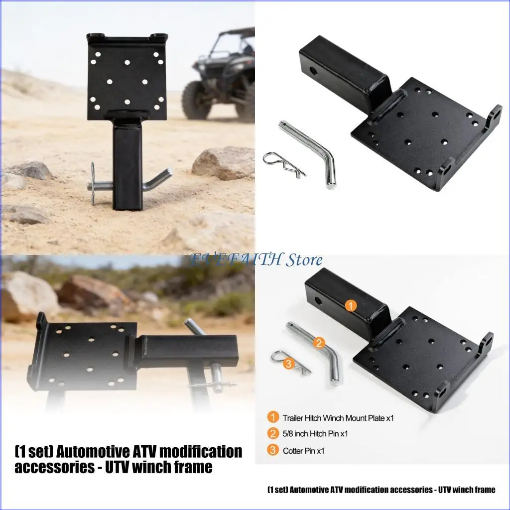 124B Metal Winch Mounting Bracket For Vehicle Customization UTV And Transport T
124B Metal Winch Mounting Bracket For Vehicle Customization UTV And Transport T