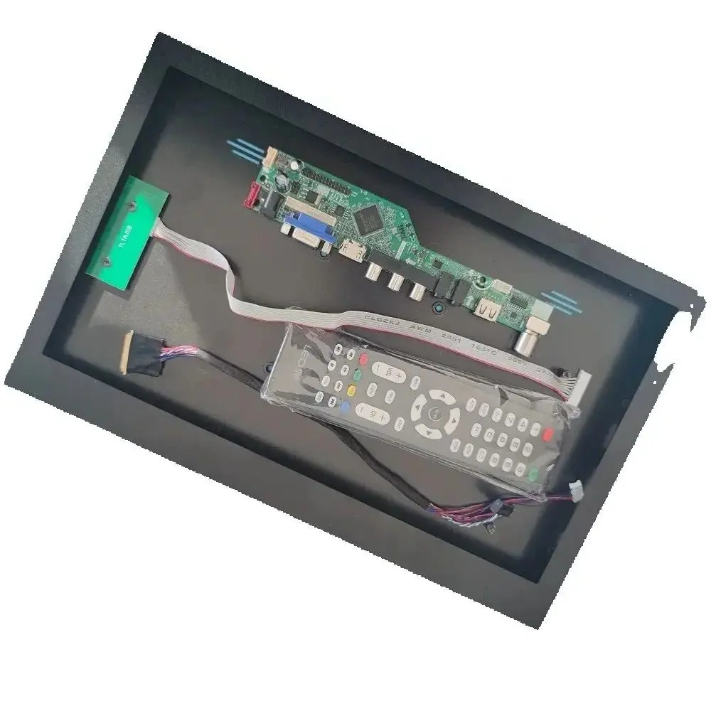 Kit for 1920x1080 B156HW01 15.6" LCD HDMI-compatible Aluminum alloy metal case panel back cover box + TV Controller board AV VGA
Kit for 1920x1080 B156HW01 15.6" LCD HDMI-compatible Aluminum alloy metal case panel back cover box + TV Controller board AV VGA