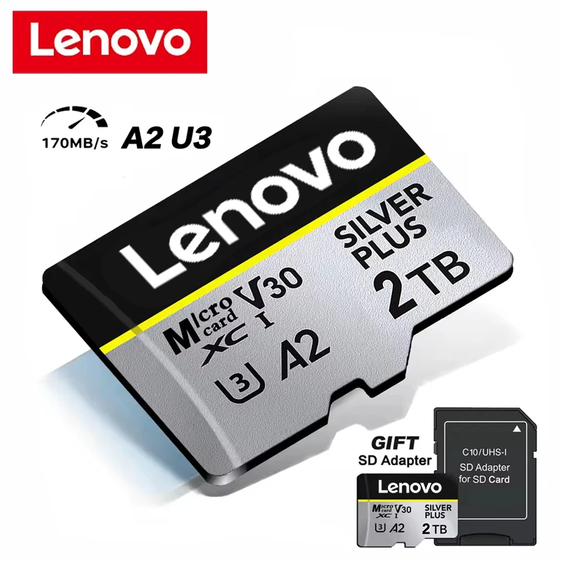 Новая карта памяти Lenovo Ultra Micro Mini SD 1 ТБ 512 ГБ SD 128 ГБ 256 ГБ A2 U3 V30 TF флэш-карты для телефона, компьютера, оригинал
Новая карта памяти Lenovo Ultra Micro Mini SD 1 ТБ 512 ГБ SD 128 ГБ 256 ГБ A2 U3 V30 TF флэш-карты для телефона, компьютера, оригинал
