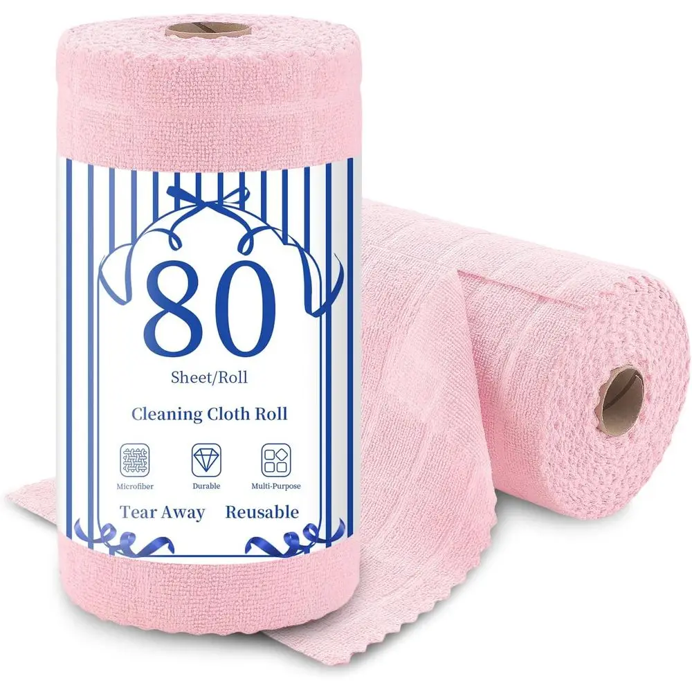 Microfiber Cleaning Cloth Roll, Lint-Free Rags, Reusable Towels, Washable Shop Rags, Dish Cloths for Car, Kitchen, and Window Cl
Microfiber Cleaning Cloth Roll, Lint-Free Rags, Reusable Towels, Washable Shop Rags, Dish Cloths for Car, Kitchen, and Window Cl