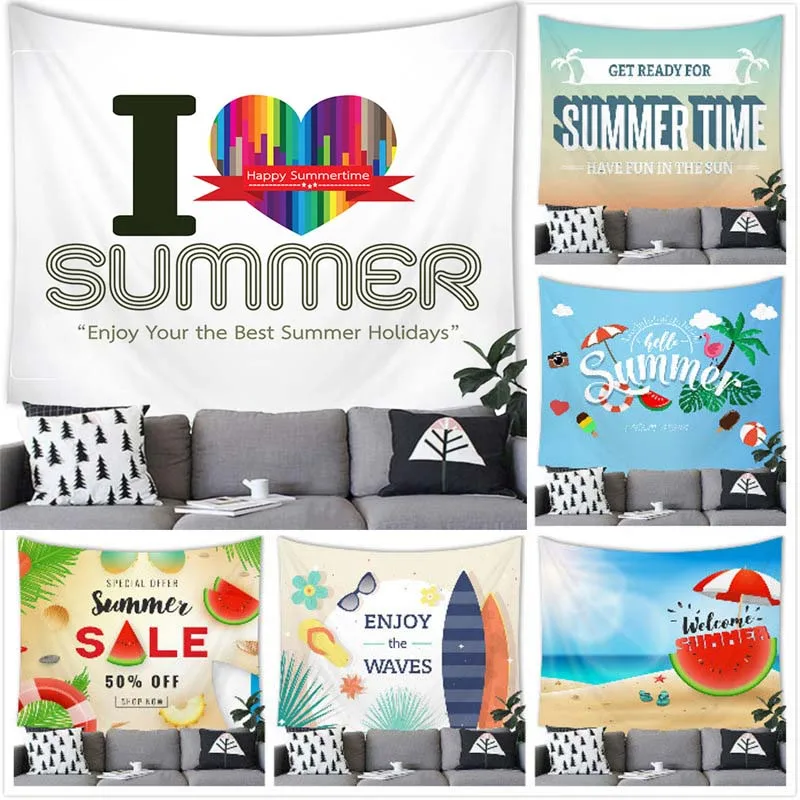 Summer Beach Tapestry Wall Hanging Cartoon Summer Beach Decor Tapestry Wall Hanging Room Home Decoration Background Wall Decor
Summer Beach Tapestry Wall Hanging Cartoon Summer Beach Decor Tapestry Wall Hanging Room Home Decoration Background Wall Decor