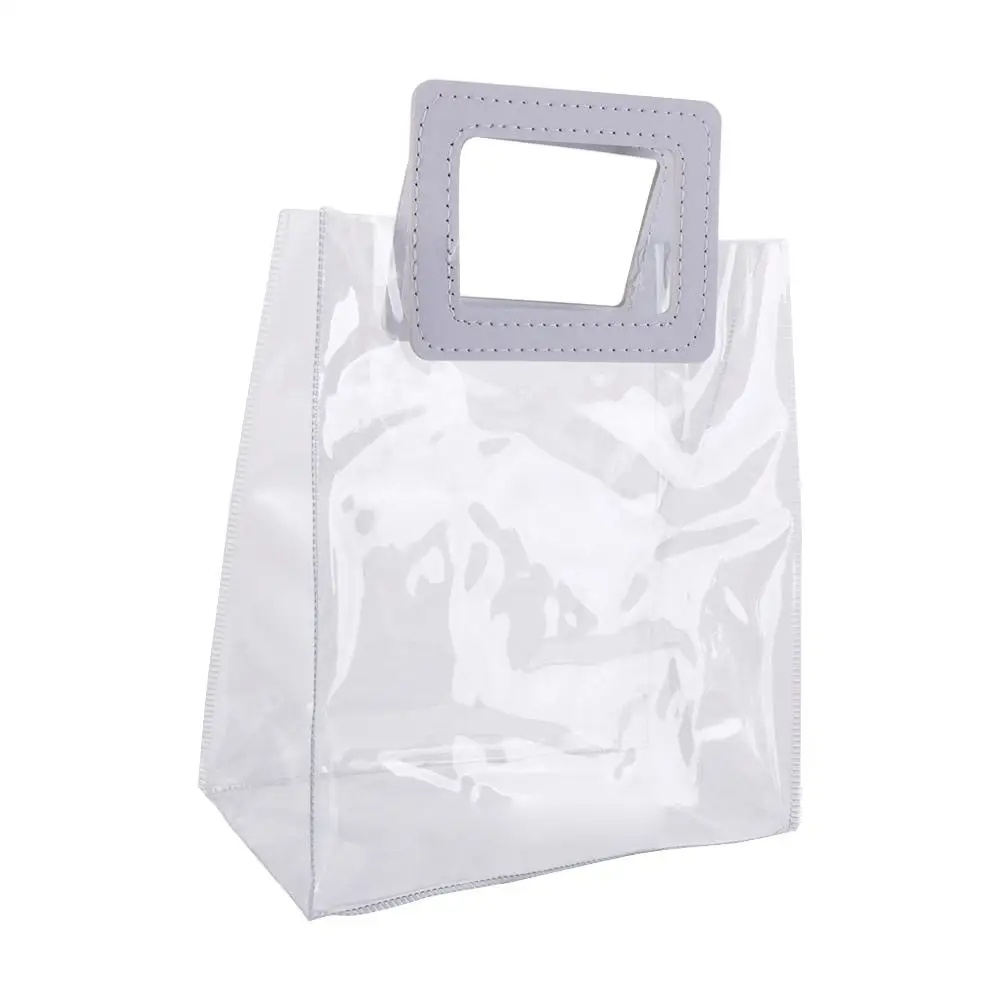 Simple Storage Bag Tote Bag Beach Bag Wedding Candy Bag PVC Transparent Bag Picnic Tote Gift Bag Women Handbags Beach
Simple Storage Bag Tote Bag Beach Bag Wedding Candy Bag PVC Transparent Bag Picnic Tote Gift Bag Women Handbags Beach