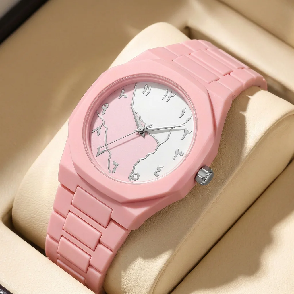 1pcs Men's pink dial alloy strap vintage fashion map dial lightweight sporty details Quartz Watch for daily business party holid
1pcs Men's pink dial alloy strap vintage fashion map dial lightweight sporty details Quartz Watch for daily business party holid
