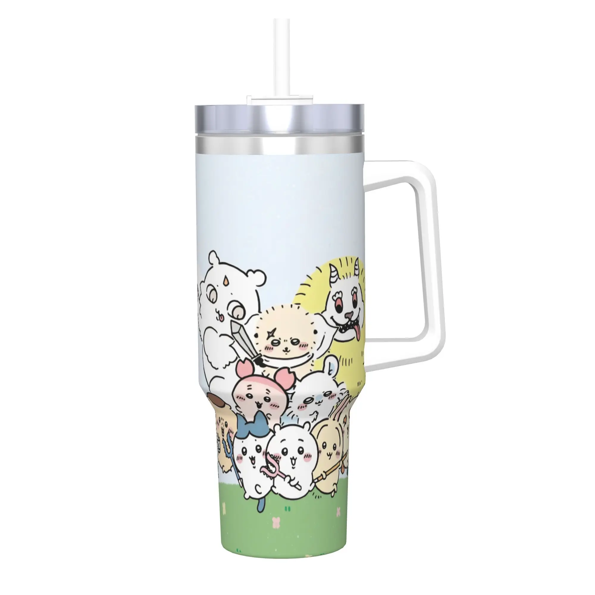 Stainless Steel Tumbler Kawaii Chiikawas Coffee Mug Keep Heat Hot Drinks Car Mugs Camping Water Bottle
Stainless Steel Tumbler Kawaii Chiikawas Coffee Mug Keep Heat Hot Drinks Car Mugs Camping Water Bottle