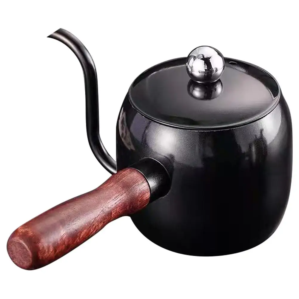Mini Hand-punch Pot 500ML Stainless Steel Gooseneck Kettle Long Spout Coffee Tea Office Pour Stovetop Camping Black
Mini Hand-punch Pot 500ML Stainless Steel Gooseneck Kettle Long Spout Coffee Tea Office Pour Stovetop Camping Black