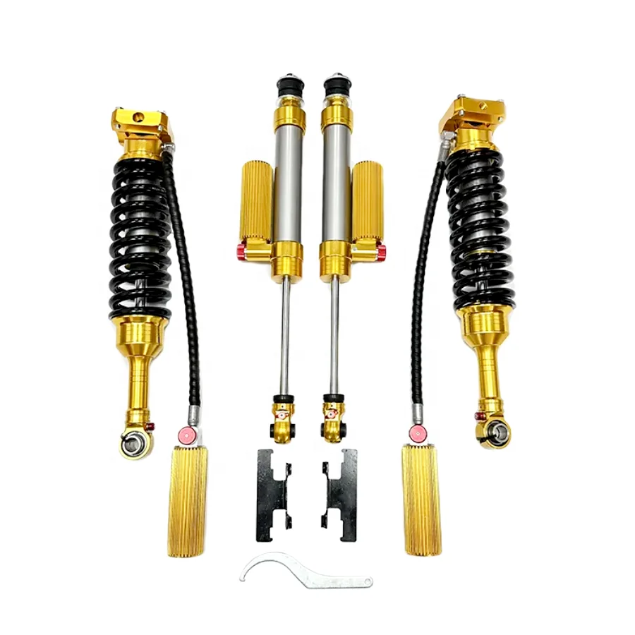 New Design Off-Road Suspension Kit With Adjustable Shock Absorber For Toyota LC250 Front Rear Coilover Gas Nissan Patrol Set Box
New Design Off-Road Suspension Kit With Adjustable Shock Absorber For Toyota LC250 Front Rear Coilover Gas Nissan Patrol Set Box