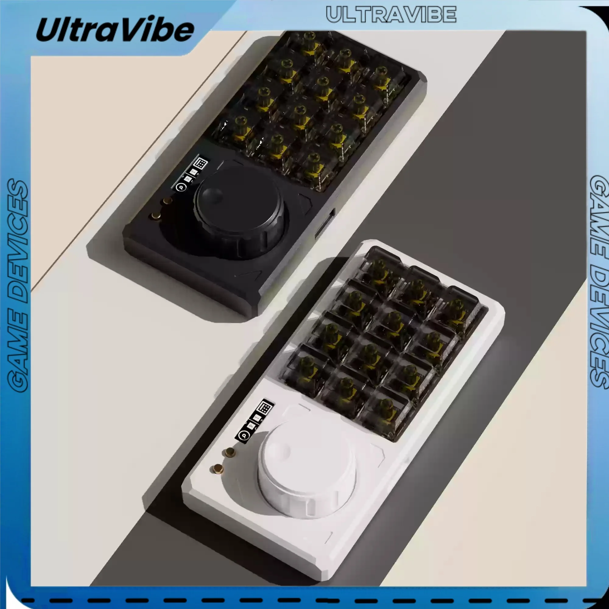 RE aluminum alloy small keyboard CNC force feedback knob hot swappable RGB mechanical keyboard 12 keys custom customized gift
RE aluminum alloy small keyboard CNC force feedback knob hot swappable RGB mechanical keyboard 12 keys custom customized gift