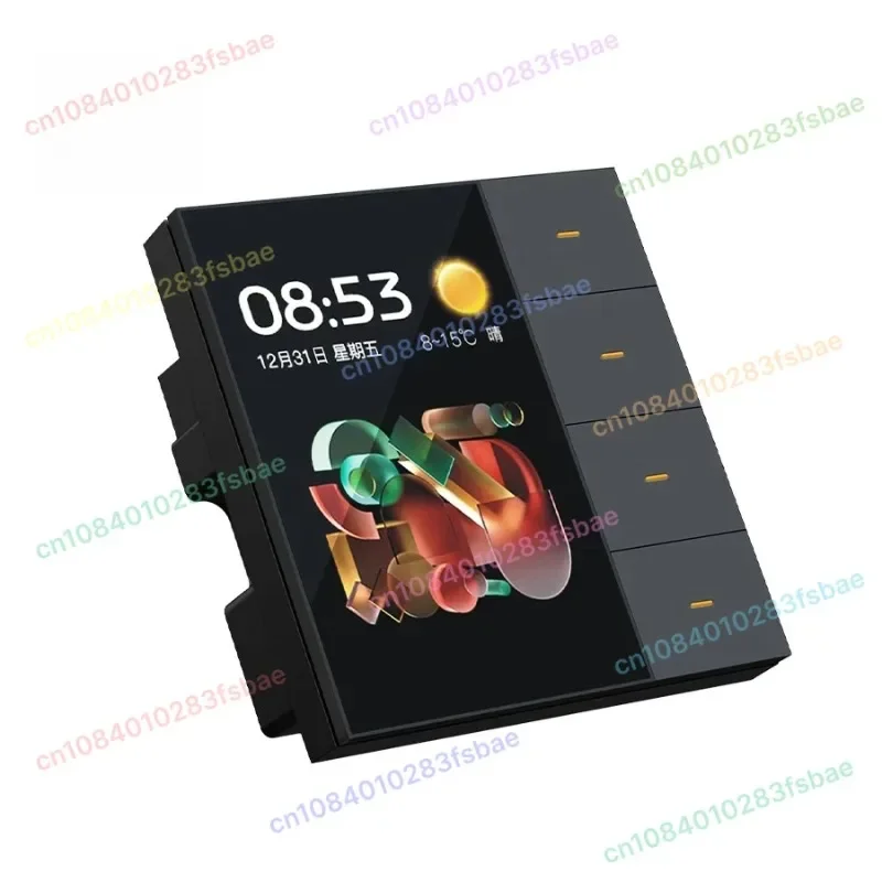 Smart Wall Switch Touch Screen 4 Groups Switch 8-way Scene Radar Sensor Dimming Switch Curtain Smart Home
Smart Wall Switch Touch Screen 4 Groups Switch 8-way Scene Radar Sensor Dimming Switch Curtain Smart Home