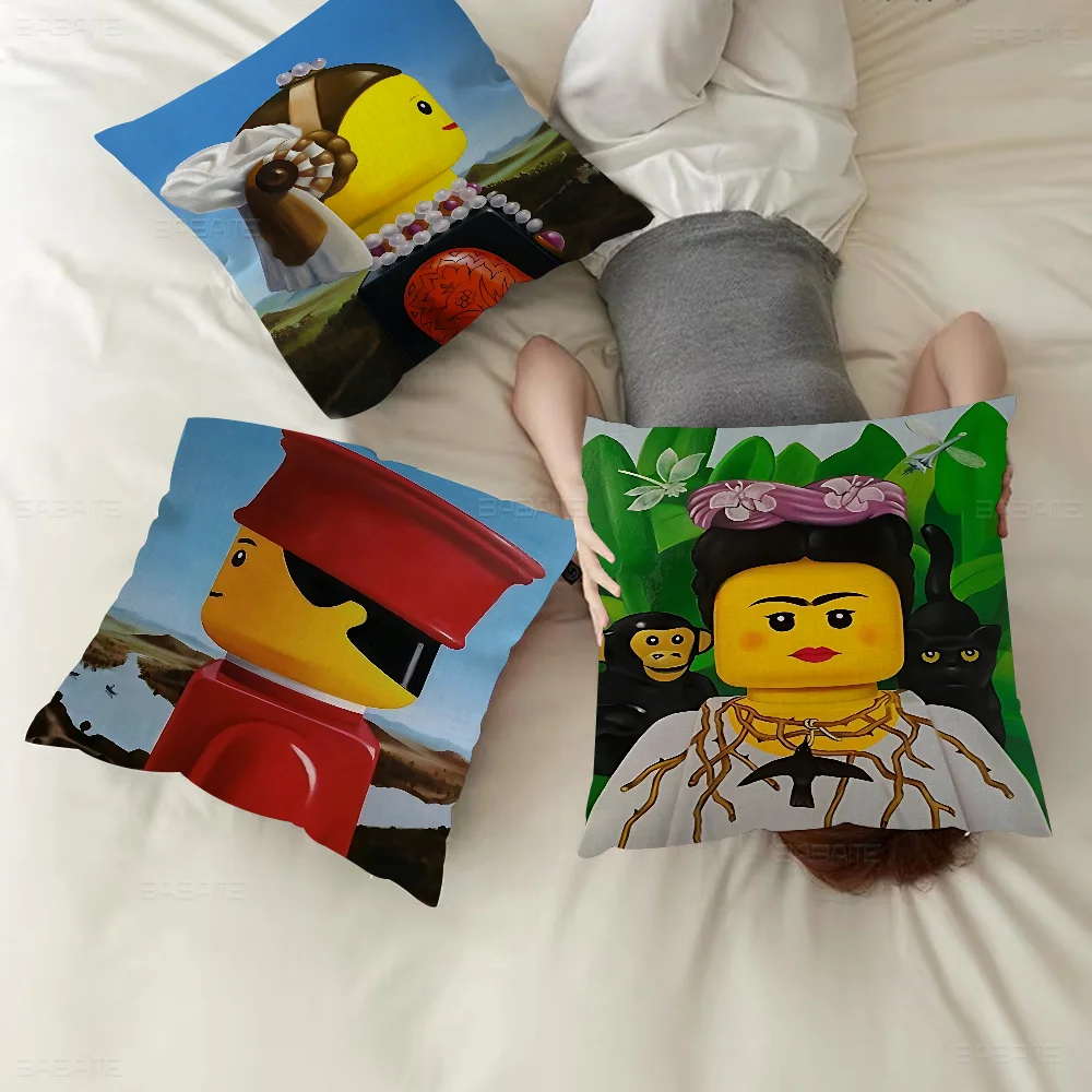 Abstract Funny Mona Lisa Legos Cushion Cover Decorative Pillow Sofa Home Decor Case Pillow Cases
Abstract Funny Mona Lisa Legos Cushion Cover Decorative Pillow Sofa Home Decor Case Pillow Cases