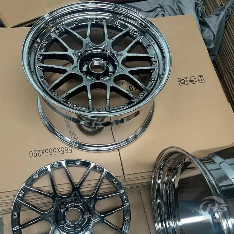 Custom 2-Piece Chrome Polished 6061-T6 18-22Inch 5x112 5x120 Racing Car Wheel Deep Lip Forged Wheels for BMW M3 F80
Custom 2-Piece Chrome Polished 6061-T6 18-22Inch 5x112 5x120 Racing Car Wheel Deep Lip Forged Wheels for BMW M3 F80