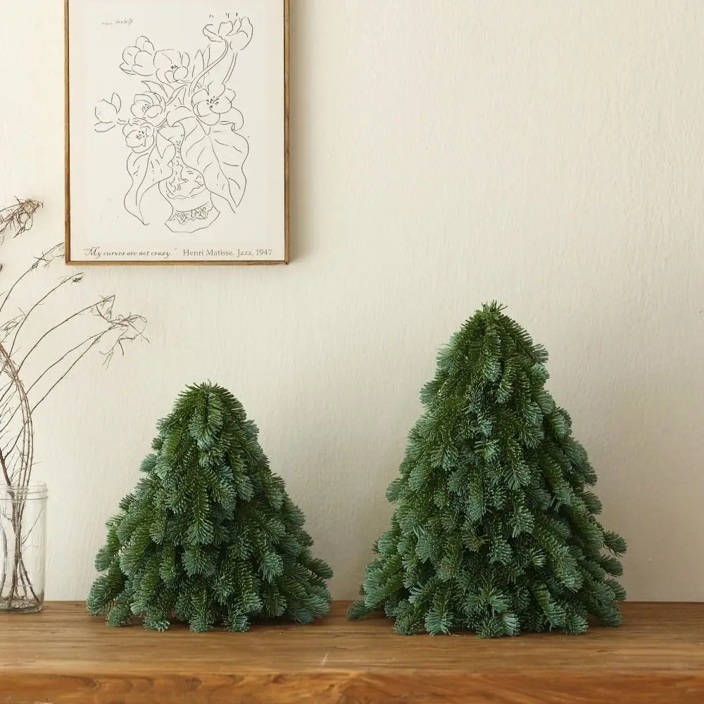 Tower Shaped Mini Christmas Tree Stable Handmade Faux Noble Fir Reusable Party Props Christmas Decorations Hotel
Tower Shaped Mini Christmas Tree Stable Handmade Faux Noble Fir Reusable Party Props Christmas Decorations Hotel