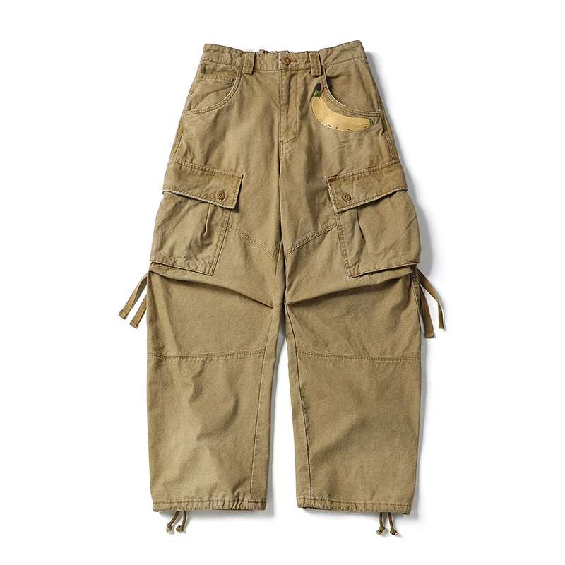 100% Cotton Outdoor American Vintage Camouflage Cargo Pants Trendy Brand Loose Patchwork Oversized Pocket Casual Trousers Unisex
100% Cotton Outdoor American Vintage Camouflage Cargo Pants Trendy Brand Loose Patchwork Oversized Pocket Casual Trousers Unisex