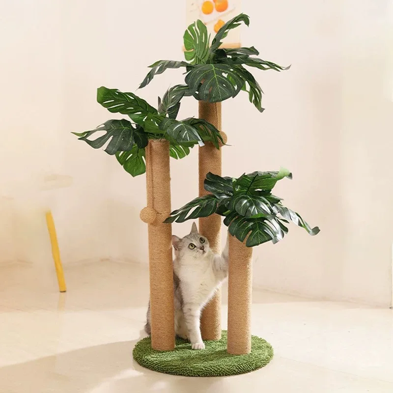 China Factory Brown Rattan Cat Real Tree Tower With Leaves Cat Climbing Frame Scratching Post Tree Wood Scratcher Cat Tree
China Factory Brown Rattan Cat Real Tree Tower With Leaves Cat Climbing Frame Scratching Post Tree Wood Scratcher Cat Tree