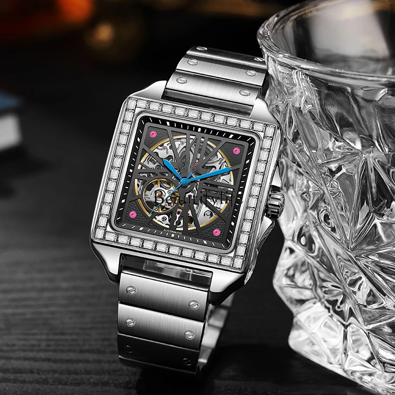2025 fully automatic watch waterproof hollow distinguished fashion mechanical watch
2025 fully automatic watch waterproof hollow distinguished fashion mechanical watch