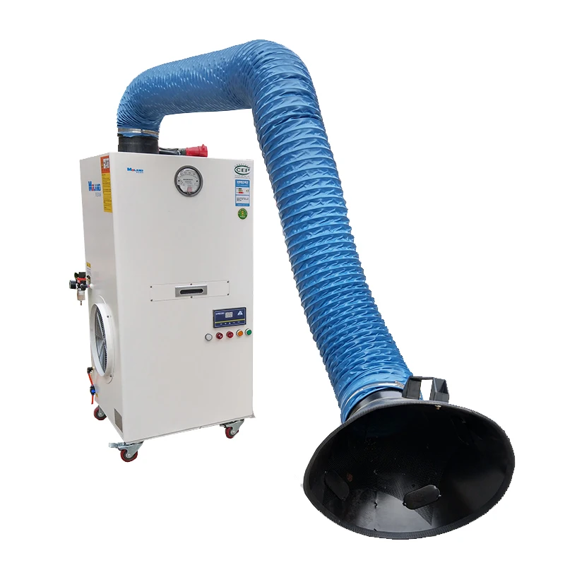 Dust Collector for Fume Extraction Welding Smoke Purifier
Dust Collector for Fume Extraction Welding Smoke Purifier