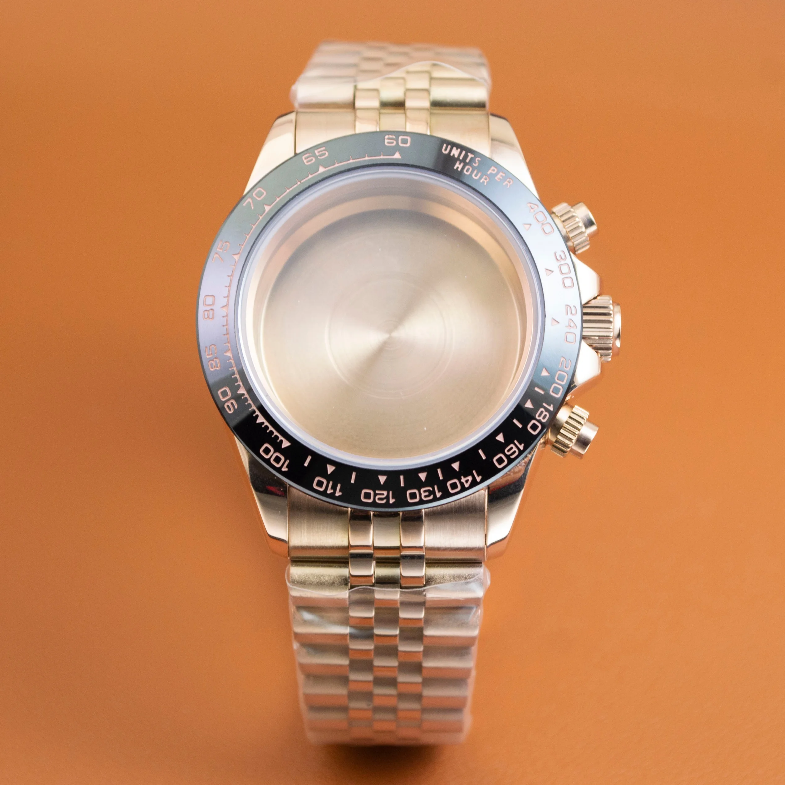 VK63 Case Stainless Steel VK63 Watch Case Strap 39mm Watch Case Chronograph Quartz Watch Case for VK63 Movement Watch Parts
VK63 Case Stainless Steel VK63 Watch Case Strap 39mm Watch Case Chronograph Quartz Watch Case for VK63 Movement Watch Parts
