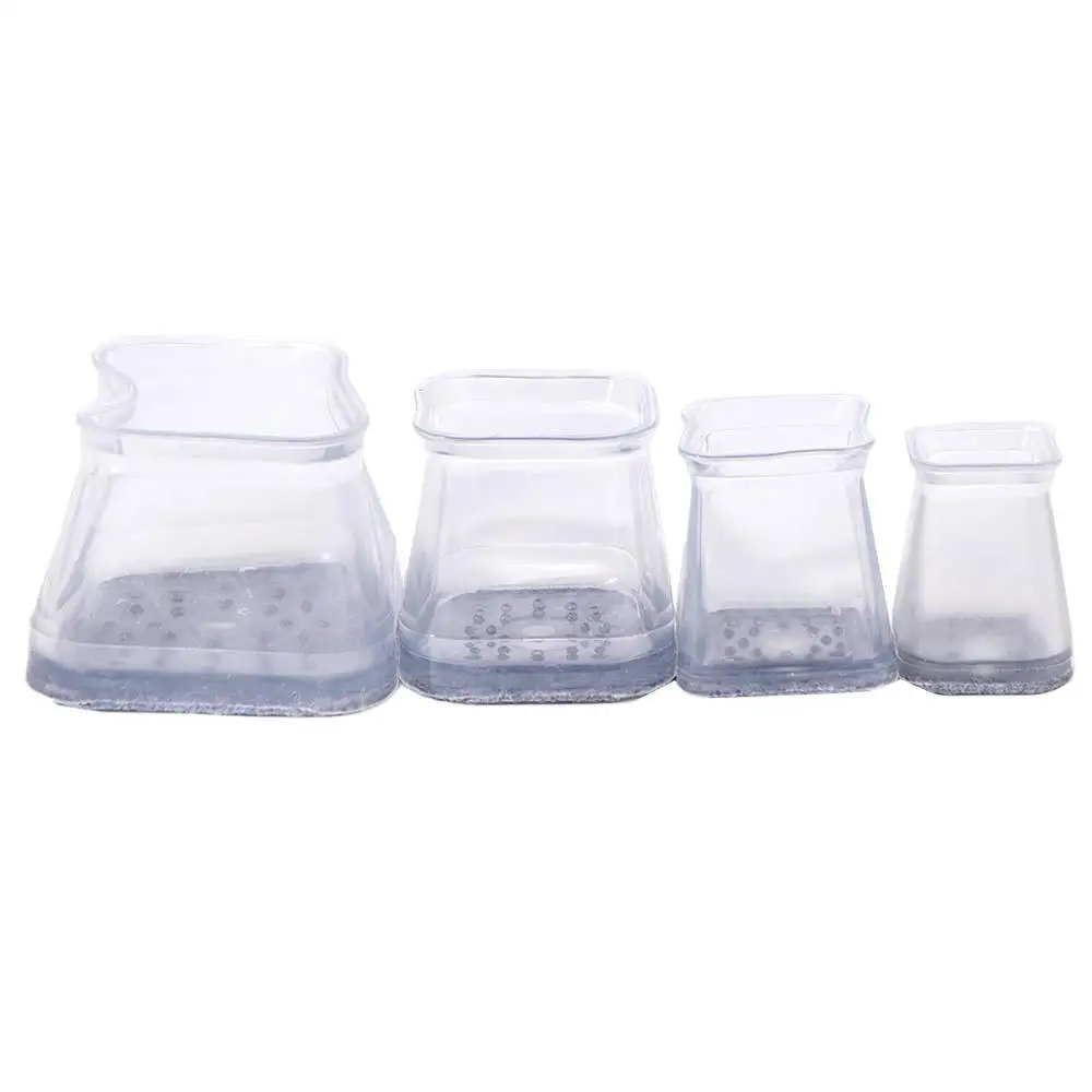 Floor Protectors Chair Leg Cover Non-Slip Reduce Noise Chair Feet Cover Square Thickened Silicone Leg Caps Feet Cap Bottom
Floor Protectors Chair Leg Cover Non-Slip Reduce Noise Chair Feet Cover Square Thickened Silicone Leg Caps Feet Cap Bottom