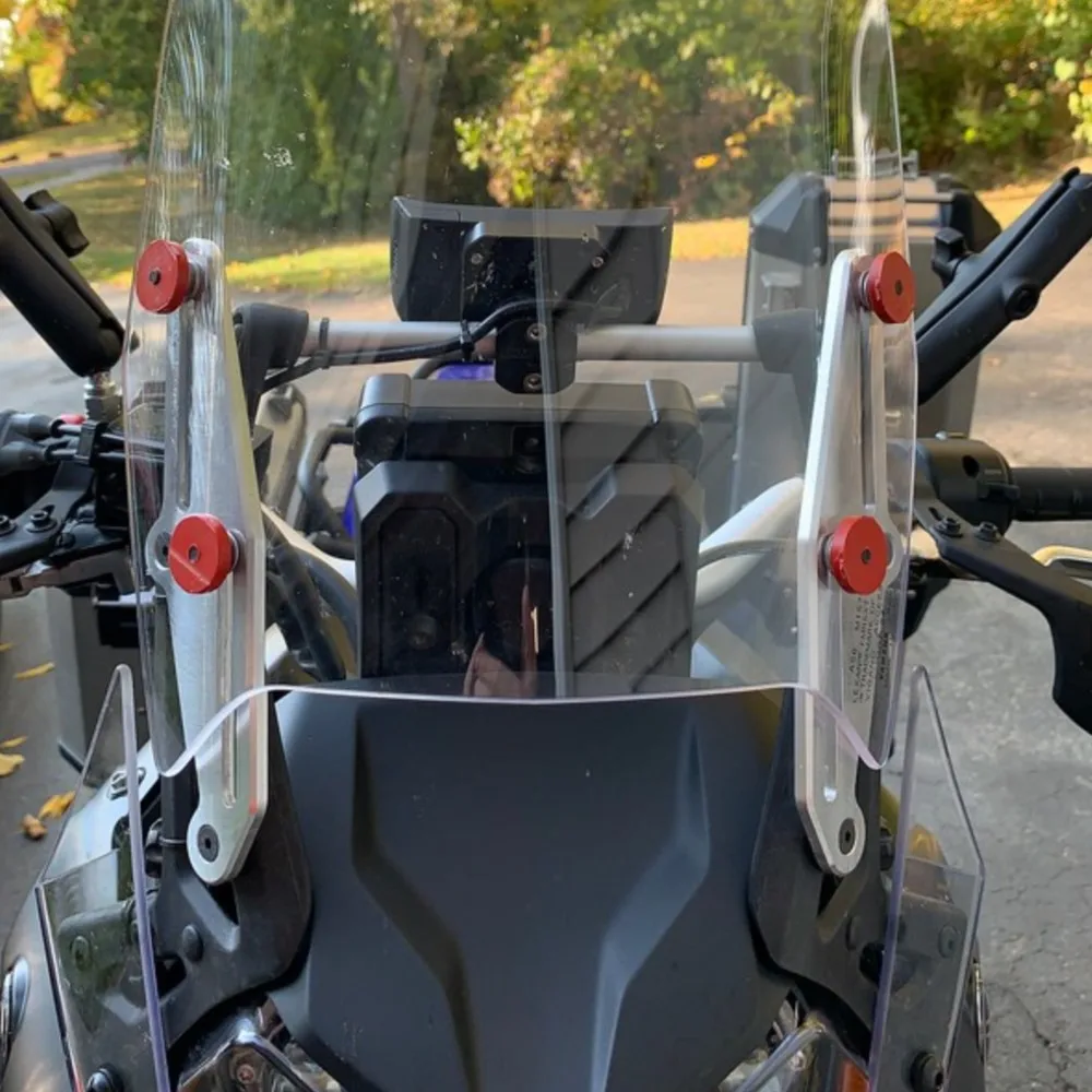 Windscreen Adjusters For Yamaha Tenere 700 XT700Z 2019 2020 2021 2022 2023 Airflow Adjustable Windscreen Wind Bracket Tenere700
Windscreen Adjusters For Yamaha Tenere 700 XT700Z 2019 2020 2021 2022 2023 Airflow Adjustable Windscreen Wind Bracket Tenere700