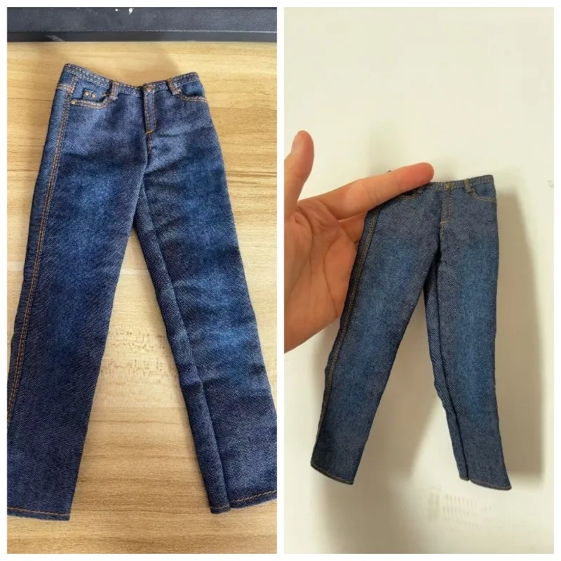1/6 Blue Loose Fitting Jeans Casual Pants Model for 12" Male Soldier Strong Muscle Body Action Figure
1/6 Blue Loose Fitting Jeans Casual Pants Model for 12" Male Soldier Strong Muscle Body Action Figure