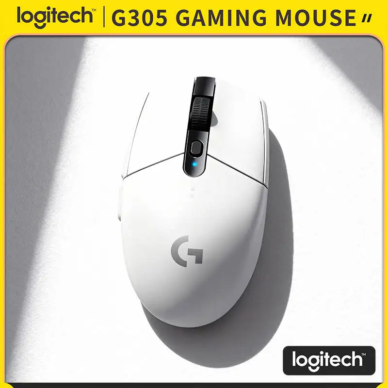 Gaming Mouse Logitech G305 Wireless, LIGHTSPEED Tech, 12000 DPI HERO, 6 Custom Buttons, 250hr Battery, 99g Lightweight, PC Mac
Gaming Mouse Logitech G305 Wireless, LIGHTSPEED Tech, 12000 DPI HERO, 6 Custom Buttons, 250hr Battery, 99g Lightweight, PC Mac