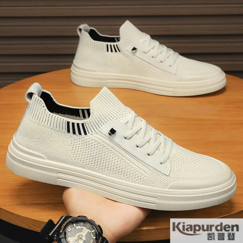 Men's Slip-On Shoes Summer Breathable Flat Knitted Casual Lightweight Soft Bottom Anti-Slip Knitted Mesh Fashionable Single S...
Men's Slip-On Shoes Summer Breathable Flat Knitted Casual Lightweight Soft Bottom Anti-Slip Knitted Mesh Fashionable Single S...