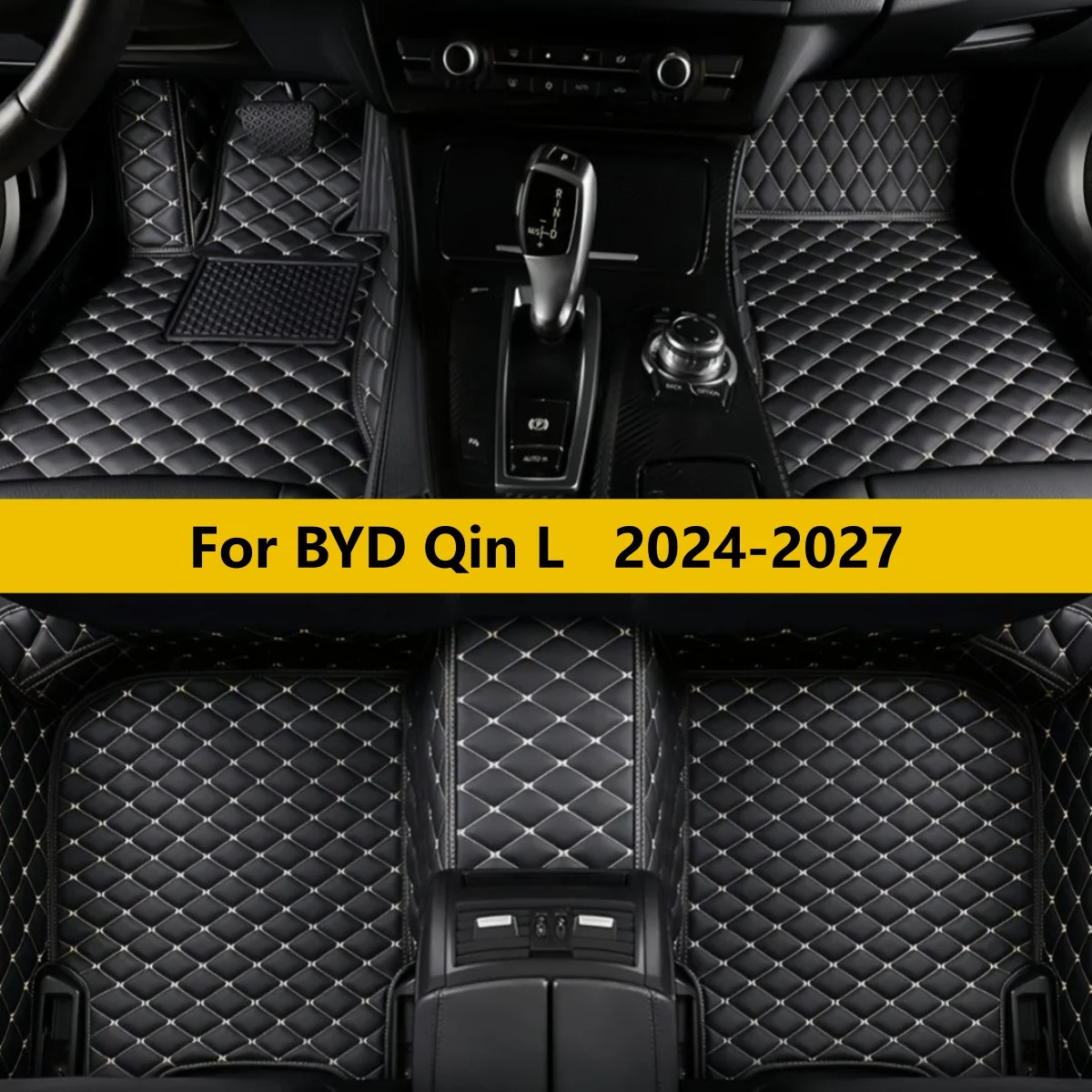 Индивидуальные автомобильные коврики для BYD Qin L 2024 2025 2026 2027: полный комплект для переднего и заднего рядов, ковровые накладки на пол автомобиля
Индивидуальные автомобильные коврики для BYD Qin L 2024 2025 2026 2027: полный комплект для переднего и заднего рядов, ковровые накладки на пол автомобиля
