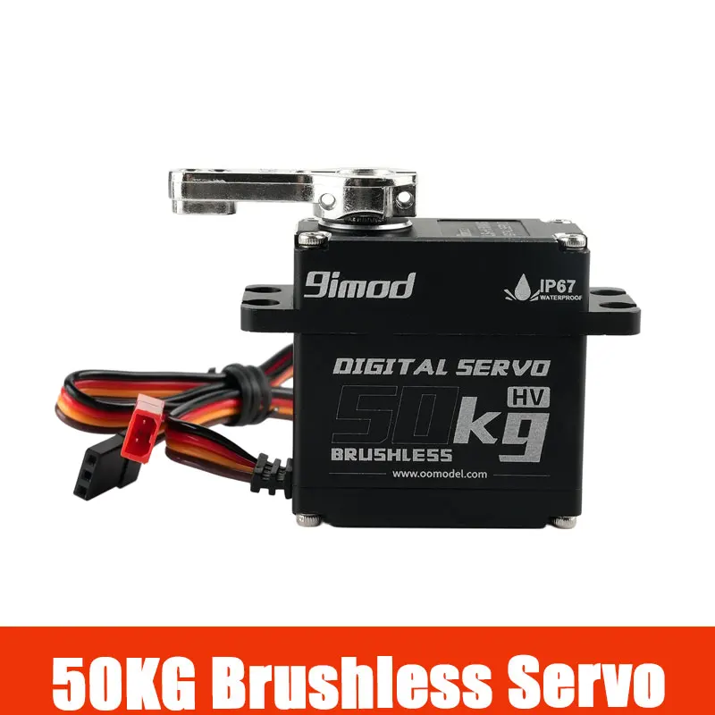 BLS-HV50MG 50KG Digital Servo Brushless 14V IP67 Waterproof 180 270 360 Degree Motor for RC Robot Car DIY Mechanical Parts
BLS-HV50MG 50KG Digital Servo Brushless 14V IP67 Waterproof 180 270 360 Degree Motor for RC Robot Car DIY Mechanical Parts