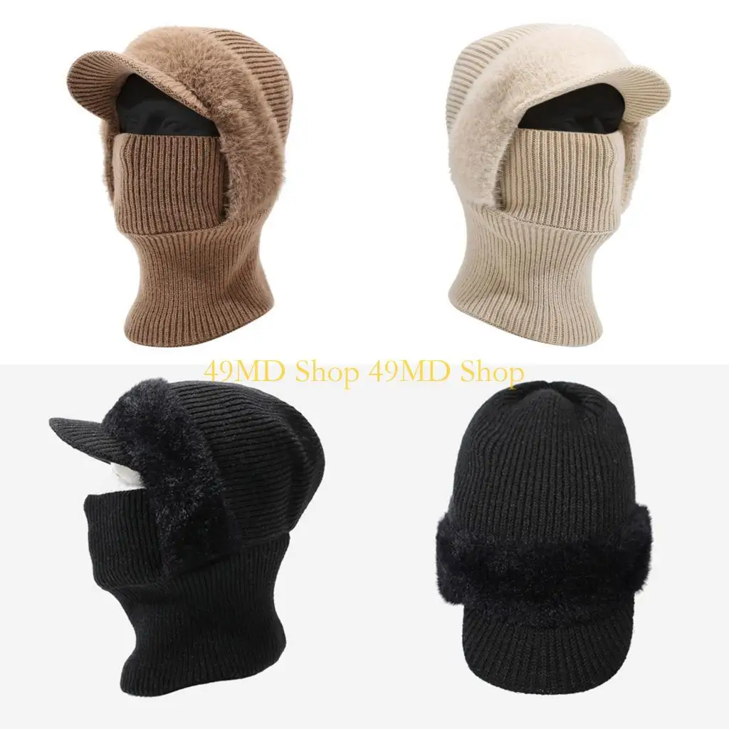 49MD Ushanka Hat Hat for Outdoor Warm Trapper Neck Warmer Furry Lining
49MD Ushanka Hat Hat for Outdoor Warm Trapper Neck Warmer Furry Lining