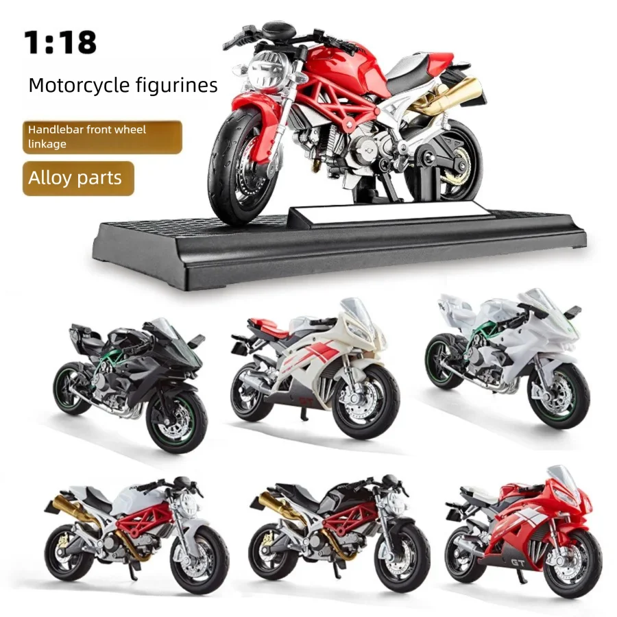 1:18 Alloy Model Diecast Motorcycle Toys Ornament Racing Street-Bike Retro Motorcycle Rotating Rubber Tires Desk Collection Gift
1:18 Alloy Model Diecast Motorcycle Toys Ornament Racing Street-Bike Retro Motorcycle Rotating Rubber Tires Desk Collection Gift