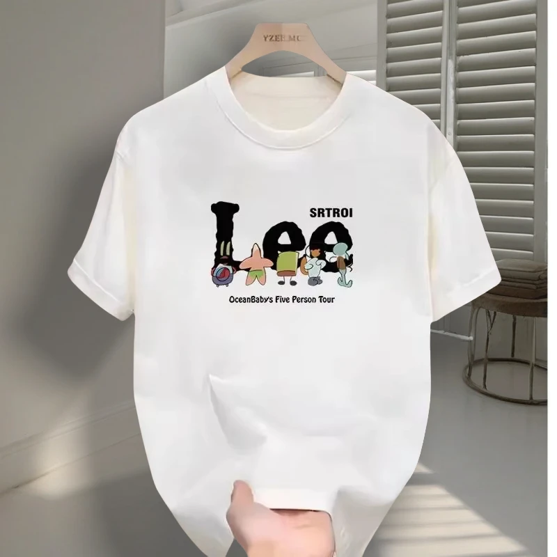 2025Trendy Men's Short-sleeved T-shirt Y2K Pure Cotton Casual Round-neck Loose Summer Breathable Top
2025Trendy Men's Short-sleeved T-shirt Y2K Pure Cotton Casual Round-neck Loose Summer Breathable Top