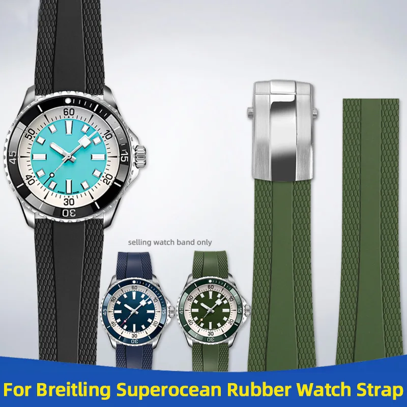 Резиновый ремешок для часов Breitling Strap Superocean Blackbird Avenger 22 мм, мягкий регулируемый черный, синий мужской браслет для дайвинга
Резиновый ремешок для часов Breitling Strap Superocean Blackbird Avenger 22 мм, мягкий регулируемый черный, синий мужской браслет для дайвинга
