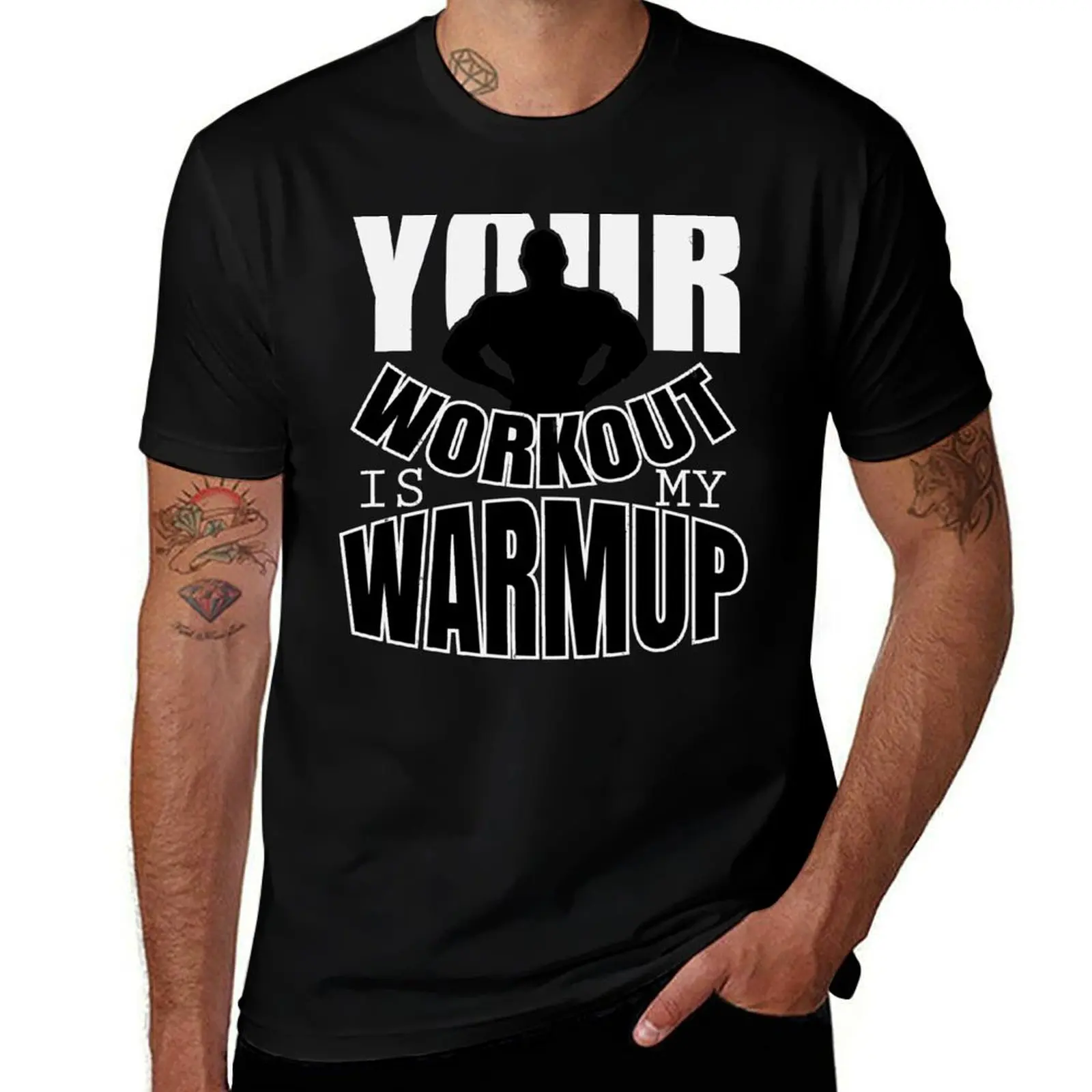 Your workout is my warmup T-Shirt boys animal print hippie clothes heavyweights black t shirts for men
Your workout is my warmup T-Shirt boys animal print hippie clothes heavyweights black t shirts for men