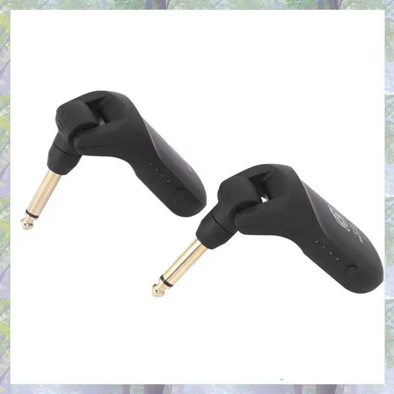 3X Wireless Guitar System Built-In Rechargeable 4 Channels Wireless Guitar Transmitter Receiver For Electric Guitar Bass 
3X Wireless Guitar System Built-In Rechargeable 4 Channels Wireless Guitar Transmitter Receiver For Electric Guitar Bass