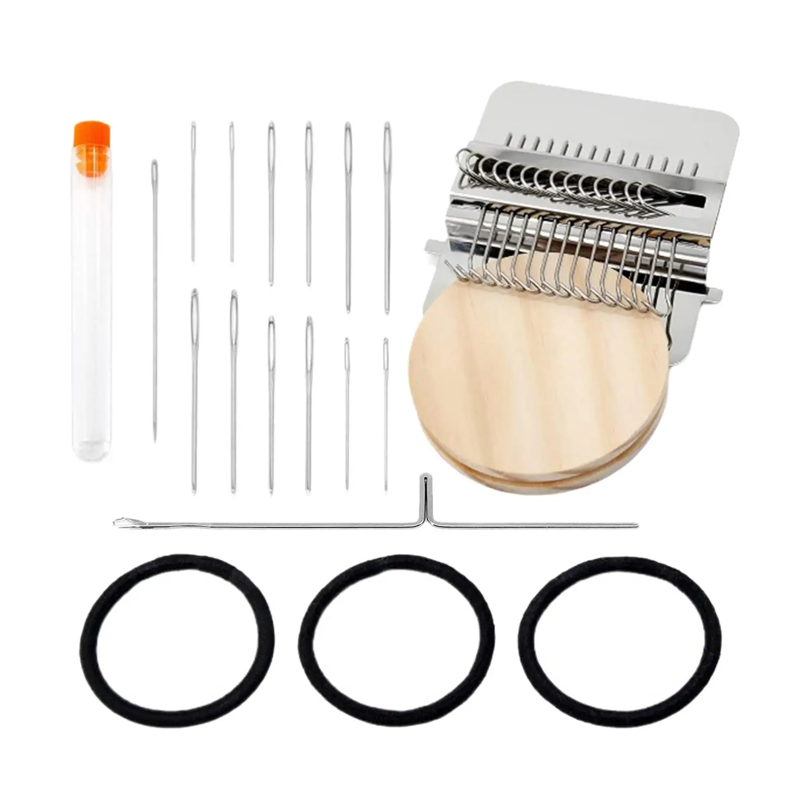 Speedweve Type Loom Weave Tool with Wooden Disc Darning for Sewing lver
Speedweve Type Loom Weave Tool with Wooden Disc Darning for Sewing lver