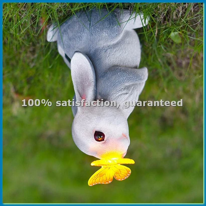 Садовый декор для улицы - солнечные светильники-бабочки, садовые статуэтки, украшения для любителей кроликов, для садовой семьи - AT35
Садовый декор для улицы - солнечные светильники-бабочки, садовые статуэтки, украшения для любителей кроликов, для садовой семьи - AT35